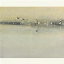 PAINTING NO. 3 by Vasudeo S. Gaitonde